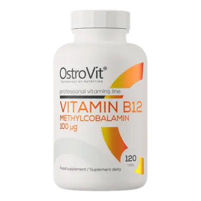 OstroVit B12 Vitamiin - 100 mcg, 120 tabletti — Tabs - image 1 of 3