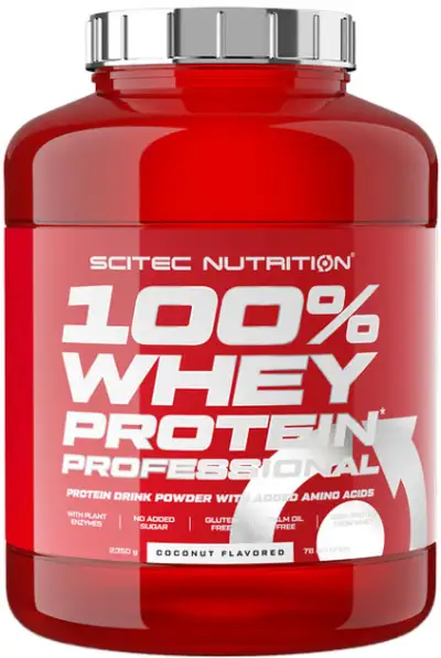 Scitec 100% Whey Protein Professional - Coconut - image 1 of 2