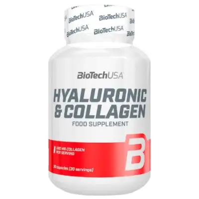 BIOTECHUSA Гиалуроновая кислота и Коллаген - 30 капсул — Capsules - image 1 of 2