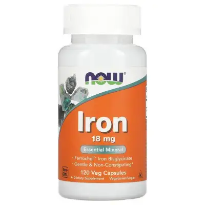 Now Foods Железо 18мг - 120 капсул — Capsules - image 1 of 2