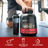 Optimum Nutrition Gold Standard 100% Whey - Strawberry — Strawberry — Powder view 2