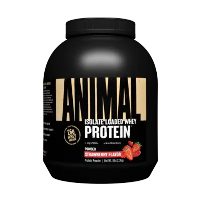 Universal Animal Whey Isolate Loaded - Клубника — Strawberry — Powder - image 1 of 2