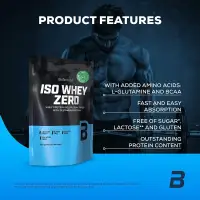 BIOTECHUSA ISO WHEY ZERO - Печенье и крем — Cookies And Cream — Powder view 2