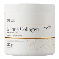 OstroVit Marine Collagen + Hyaluronic Acid 200 g Coconut Peach — Coconut Peach — Powder view 1