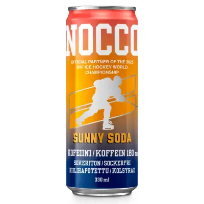 NOCCO Sunny Soda - 330 ml — Soda — Liquid - image 1 of 2