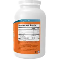 NOW Omega 3 1000mg - 500 Pehmed Kapslid — Capsules view 2