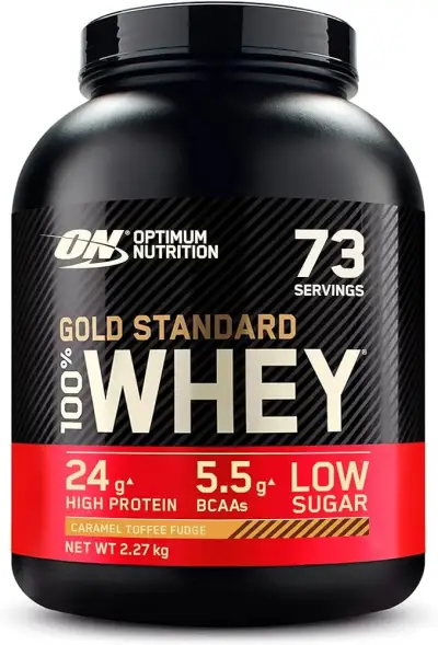 Optimum Nutrition Gold Standard 100% Whey - Caramel — Caramel — Powder - image 1 of 2