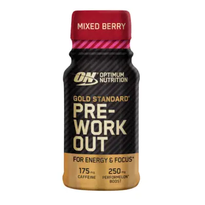 Optimum Nutrition Gold Standard Pre-Workout Shot - Mixed Berry — Berry — Capsules - image 1 of 2