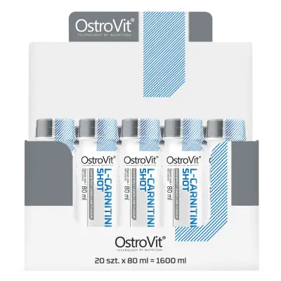 OstroVit L-Karnitiin Šotid - Maitsetu — Unflavored — Capsules - product image