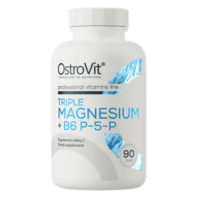 OstroVit Triple Magnesium + B6 P-5-P - 90 kapslit — Capsules - image 1 of 3