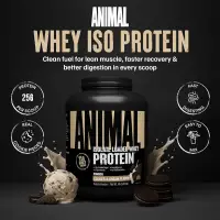 Universal Animal Whey Isolate Loaded - Maasikas — Strawberry — Powder view 2