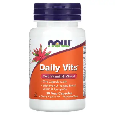 NOW Daily Vits - 30 taimset kapslit — Capsules - image 1 of 2