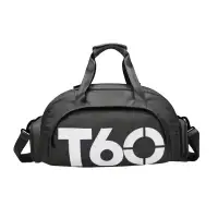 Sports bag T60 black (must) TM — Accessory view 1
