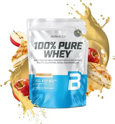 BIOTECHUSA 100% Pure Whey - Õunakook — Apple — Powder - image 1 of 2