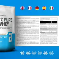 BIOTECHUSA 100% Pure Whey - Õunakook — Apple — Powder view 2