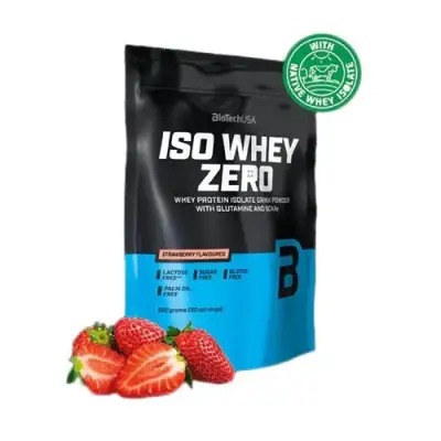 BIOTECHUSA ISO WHEY ZERO - Maasikas — Strawberry — Powder - image 1 of 2