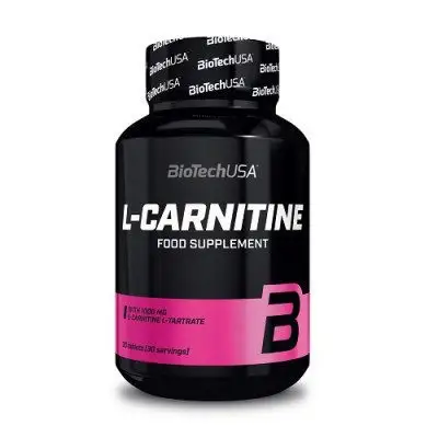 BIOTECHUSA L-karnitiin - 30 tabletti — Tabs - image 1 of 2