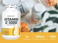 BIOTECHUSA C-vitamiin 1000 - 100 tabletti — Tabs view 2