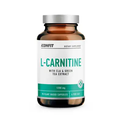 ICONFIT L-Karnitiin Kapslid - 90tk — Capsules - product image