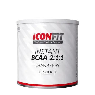 ICONFIT Instant BCAA 2:1:1 - Jõhvikas — Cranberry — Powder - product image