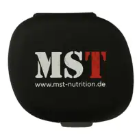 MST Pill Box Black 1pc