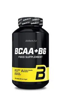 BIOTECHUSA BCAA + B6 - 200 tabletti — Tabs view 1