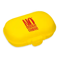 OstroVit Pill Box No More Coffee Yellow