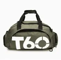 Sports bag T60 khaki TM — Accessory view 1