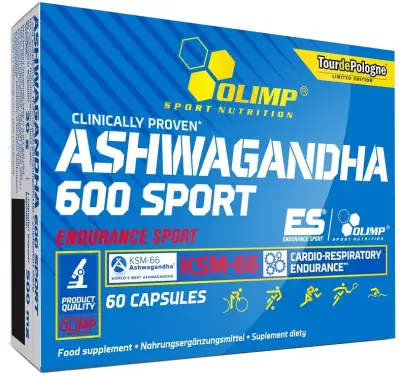 Olimp Ashwagandha 600 Sport - 60 kapslit — Capsules - image 1 of 2