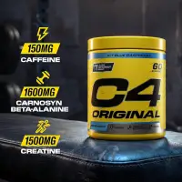 C4 Original Eeltreening - Ananass — Pineapple — Powder view 2