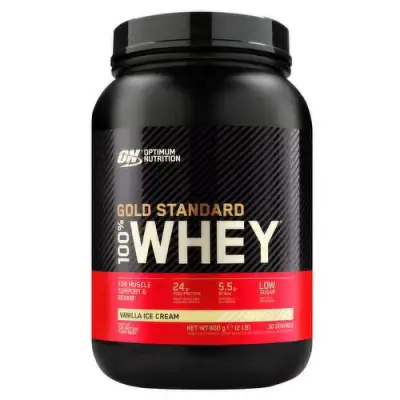 Optimum Nutrition Gold Standard 100% Whey - Vanilla Ice Cream — Vanilla — Powder - image 1 of 2