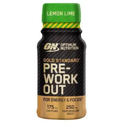 Optimum Nutrition Gold Standard Pre-Workout Shot - Sidruni-Laim — Lemon Lime — Capsules - image 1 of 2