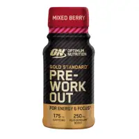 Optimum Nutrition Gold Standard Pre-Workout Shot 60ml Mixed Berries