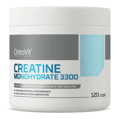 OstroVit Creatine Monohydrate 3300mg - 120 Capsules — Capsules - image 1 of 3