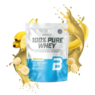 BIOTECHUSA 100% Pure Whey - Banana — Banana — Powder - image 1 of 2