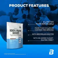 BIOTECHUSA 100% Pure Whey - Banana — Banana — Powder view 2