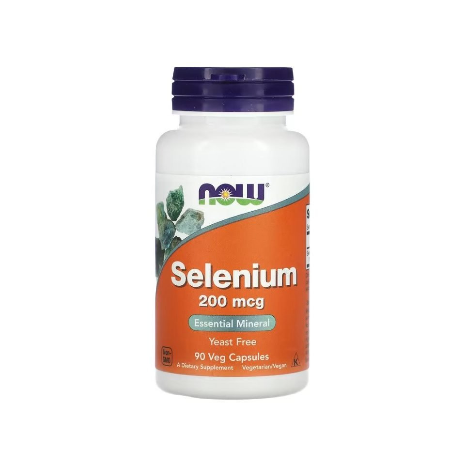 NOW Selenium 200mcg - 90 Veg. Caps — Capsules - image 1 of 2