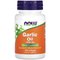 NOW Garlic Oil 1500mg 100 Softgels — Capsules view 1