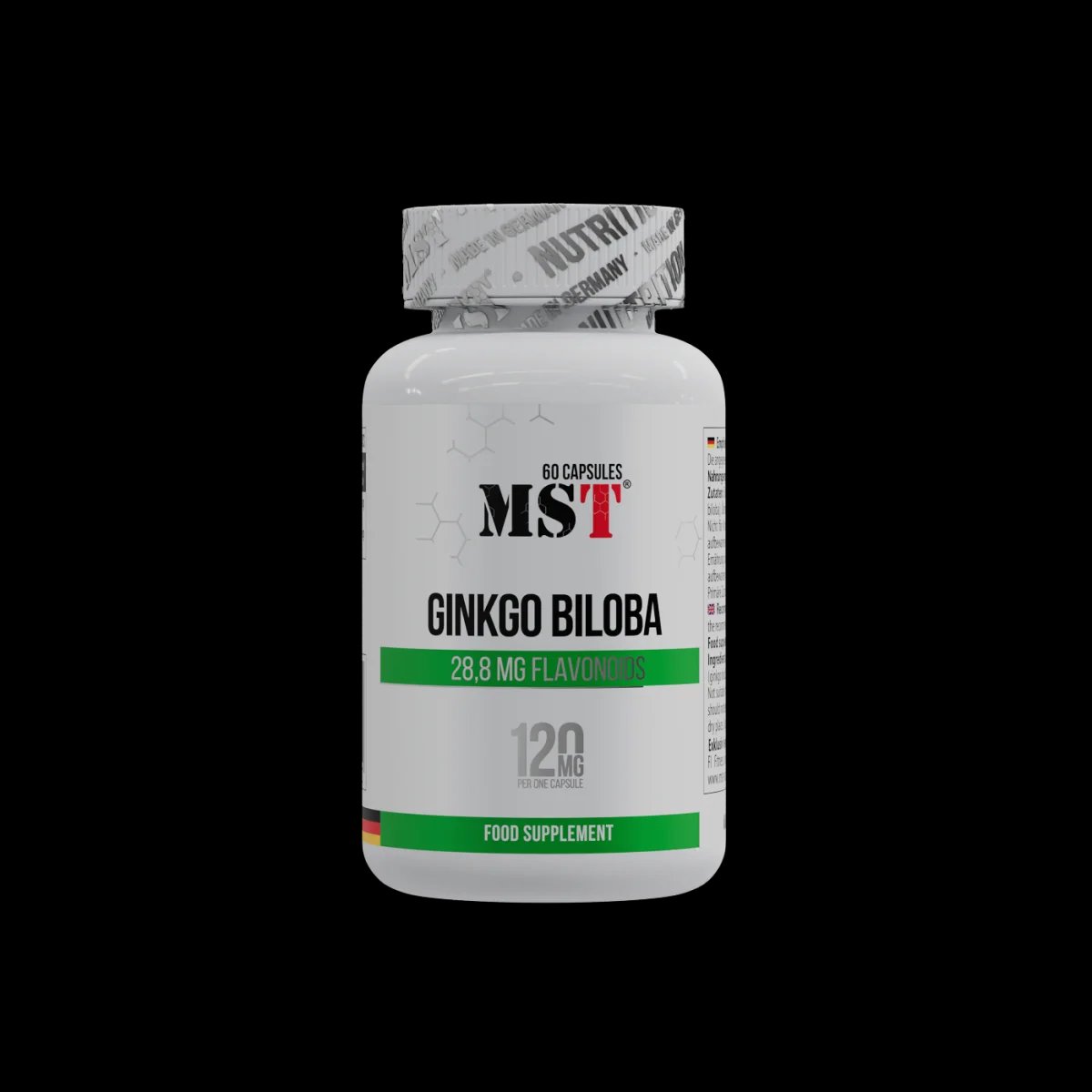 MST Ginkgo Biloba - 60 Capsules — Capsules - image 1 of 4