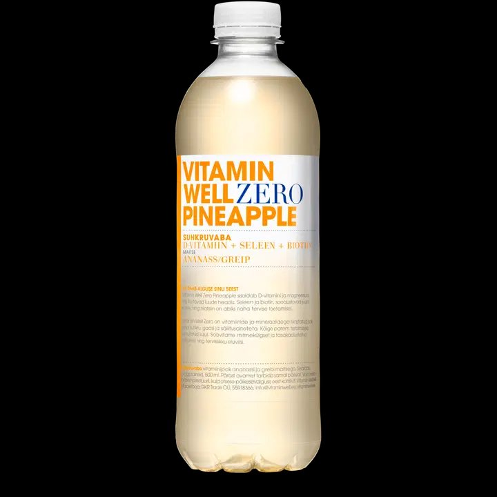 Vitamin Well Zero Ananassi - 500ml — Pineapple — Liquid - image 1 of 2