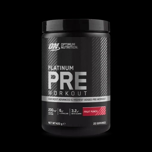 Optimum Nutrition Platinum Pre-workout - Fruit Punch — Fruit Punch — Powder - image 1 of 2