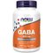 NOW GABA 500mg - 200 Veg Capsules — Capsules view 1