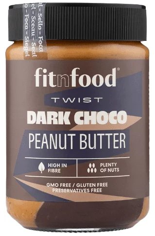 Fit n Food Twist 350g Chocolate Peanut Butter — Chocolate Peanut Butter — Spread - image 1 of 2