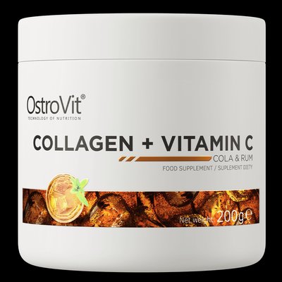 OstroVit Collagen + Vitamin C 200g Rum-koola