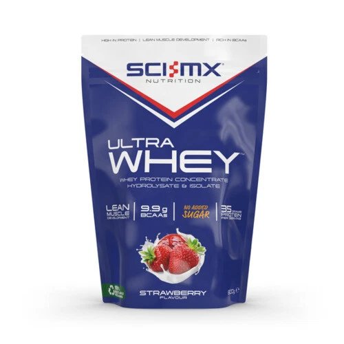 Sci-MX Ultra Whey - Strawberry — Strawberry — Powder - image 1 of 2