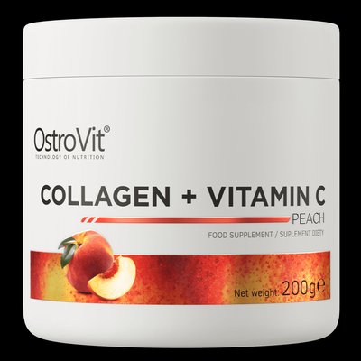 OstroVit Collagen + Vitamin C 200g Peach