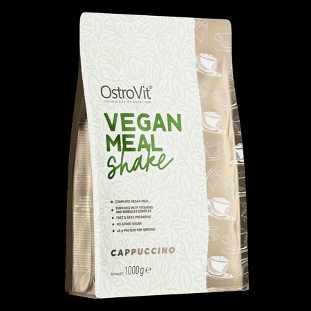 OstroVit Vegan Meal Shake 1000g Cappuccino