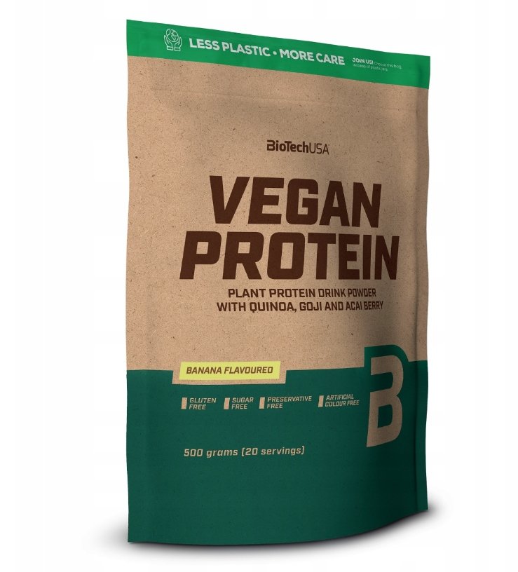 BIOTECHUSA Vegan Protein Powder - Banana — Banana — Powder - image 1 of 2
