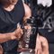 Large Sports Water Bottle 1700ml with Straw Black TM — Accessory view 2