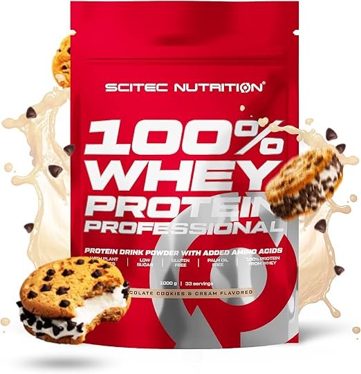 Scitec 100% Whey Protein Professional - Cookies and Chocolate — Cookies And Chocolate — Powder - image 1 of 2